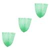 SUPVOX 3pcs Fish Net Replacement Portable Thick Fishing Net for Catching and Releasing Fish Freshwater and Lightweight Design for Outdoor view 1
