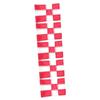 POPETPOP 5pcs Golfing Court Flag Flag for Practice Lightweight Design Easy Installation White and Red Checker Pattern view 1