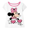 Minnie Mouse Tshirt (3-Shirts Pack) Kids & Toddler Girls Clothes 7 W/Bu/W SS view 2