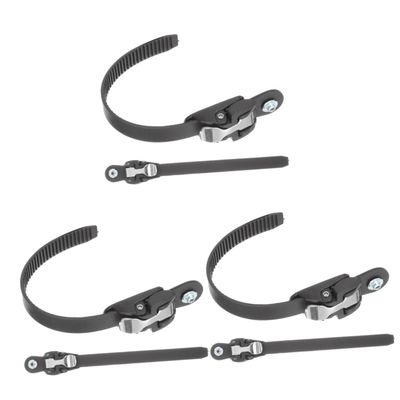 VANZACK 3pcs Roller Skate Buckle Ice Skates Strap Replacement Straps Professional Fixing