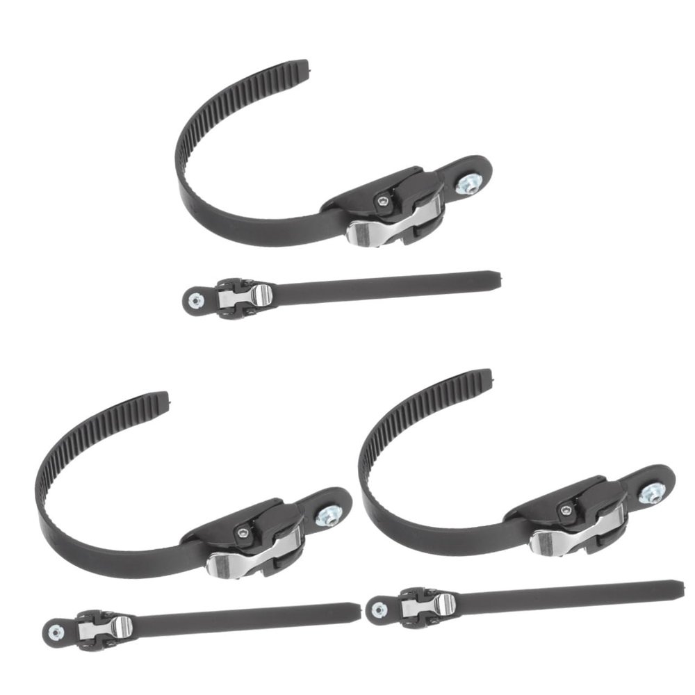 VANZACK 3pcs Roller Skate Buckle Ice Skates Strap Replacement Straps Professional Fixing