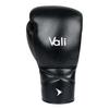 Vali Lancer Leather Lace Up Boxing & MMA Gloves for Pros Sparring (Black, 14OZ) view 2