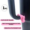 Chatelet Handle Clip Compatible with Stanley Mugs | Innovative Pop-on Handle Clip for Stanleys | Keep Keys or Other Items Handy | Made in USA (Pink) view 3