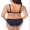 Amoena Womens Tulum Non-Wired Mastectomy Bikini Top Dark Blue 40C view 2