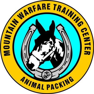 Mountain Warfare Training Center Animal Packing 3" Decal