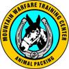 Mountain Warfare Training Center Animal Packing 3" Decal view 1