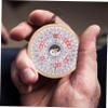 BESPORTBLE Vintage Style Circular Compass Portable Compass Lid for Men for Outdoor Enthusiasts view 2