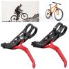 Alomejor Mountain Bike Brake Levers, Lightweight Design Enhanced Control Aluminum Brake Levers Hollow Construction for Mountain Bikers Off-Road Cyclists Trail Riding view 2