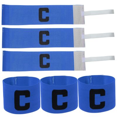 BESPORTBLE 6pcs Soccer Captain Armbands for Football Teams Team Captain Sleeves Portable and Easy to Store