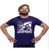 4X-Large Purple Mens Jesus Saves Funny Easter Christian Soccer Goalie T-Shirt view 1