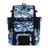 Boombah Superpack Bat Pack - Backpack Version (no wheels) - BPSPCMC23 Digital Camo Navy/Columbia view 1