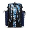 Boombah Superpack Bat Pack - Backpack Version (no wheels) - BPSPCMC23 Digital Camo Navy/Columbia view 2
