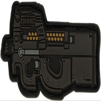 Evike - Aprilla Design PVC IFF Hook and Loop Modern Warfare Series Patch - Series 1 (Model: P90)