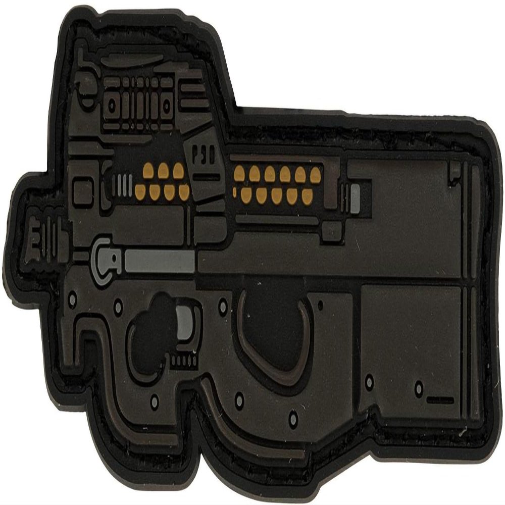 Evike - Aprilla Design PVC IFF Hook and Loop Modern Warfare Series Patch - Series 1 (Model: P90)