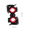BESPORTBLE 2sets Rotatable Front Lamp Holder for Flashlight Mount Bracket Stylish Design Versatile Support for Various view 4