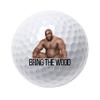 Barry Woods Golf Ball, Barry Woods Gift, Funny Golf Ball, Funny Golf Gift, Barry Woods, Golf Gag Gift, Barry Woods Gag Gift view 1