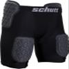 Schutt ProTech Varsity All-in-One Football Girdle Padded Compression Shorts with Integrated Pads (US, Alpha, Small, Regular, Regular, Black) view 1