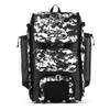 Boombah Rolling Catchers Superpack Baseball/Softball Gear Bag - PS-9124-3000C23 Digital Camo Charcoal/Black- Telescopic Handle and Holds 4 Bats - Wheeled Version