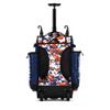 Boombah Rolling Superpack Hybrid Bat Pack PS-9051-3000C23 Digital Camo Royal/Orange - Wheeled & Backpack Version view 3