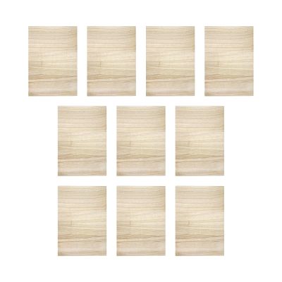 kowaku 10 Pieces Wood Breaking Boards, Taekwondo Breaking Boards, Training Professional Accessories, Portable Karate Breaking Boards, Thickness 0.3cm