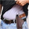 Brown Genuine Leather OWB Holster for Guns 1911 4", Colt 1911 4" - Resistant and Durable Leather Carry Holster - Comfortable Appendix - Maxx Carry Holsters view 2