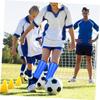 Anneome 1 Pair Soccer Shin Guards Ankle Sleeve Men's Flexible Football Shin Protectors for Teenager view 2