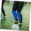 Anneome 1 Pair Soccer Shin Guards Ankle Sleeve Men's Flexible Football Shin Protectors for Teenager view 4