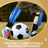 Yardwe Ankle Leg Guard Shin Protectors Kids Soccer Shin Guards Blocking Pad for Basketball Protection view 4