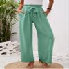 KAJXZ Women's 2024 Wide Leg Pants Work Business Casual High Waisted Dress Pants Flowy Trousers Office for Women view 3