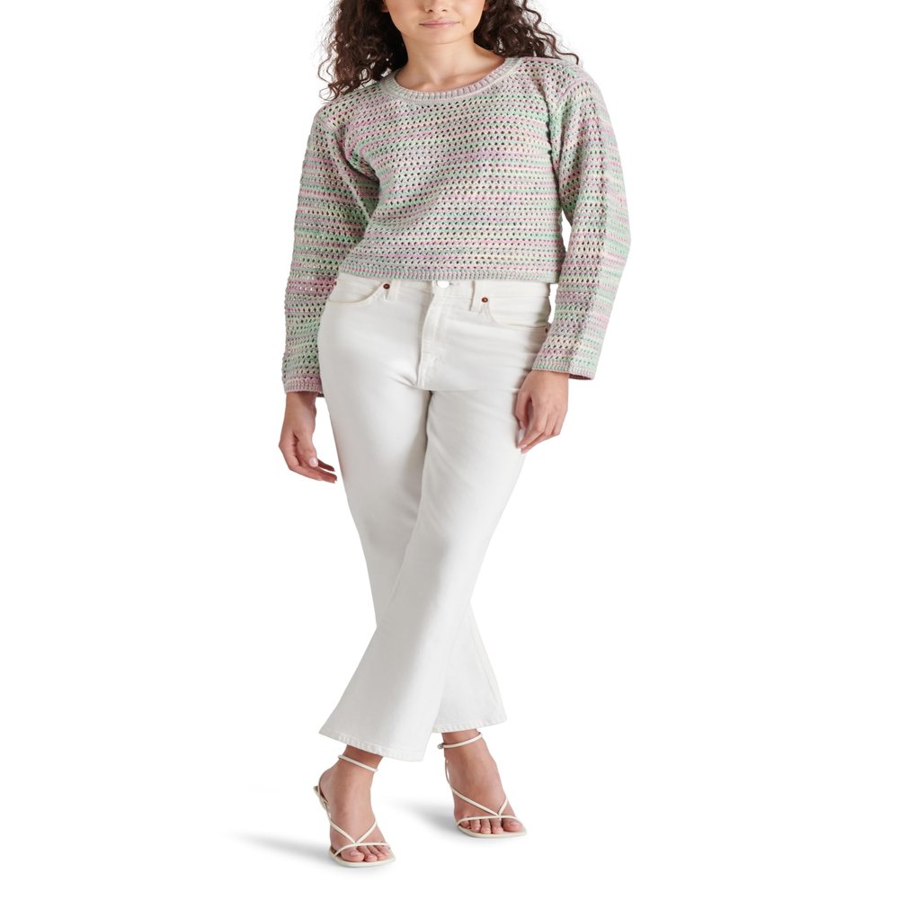 Steve Madden Apparel Women's DELCIA Sweater, Multi