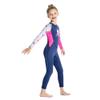Boys Girls Wetsuit Set 2.5mm Long Sleeve Front Zip Thermal Wetsuit Swimsuits for Surfing Dive Snorkeling Water Sports view 3