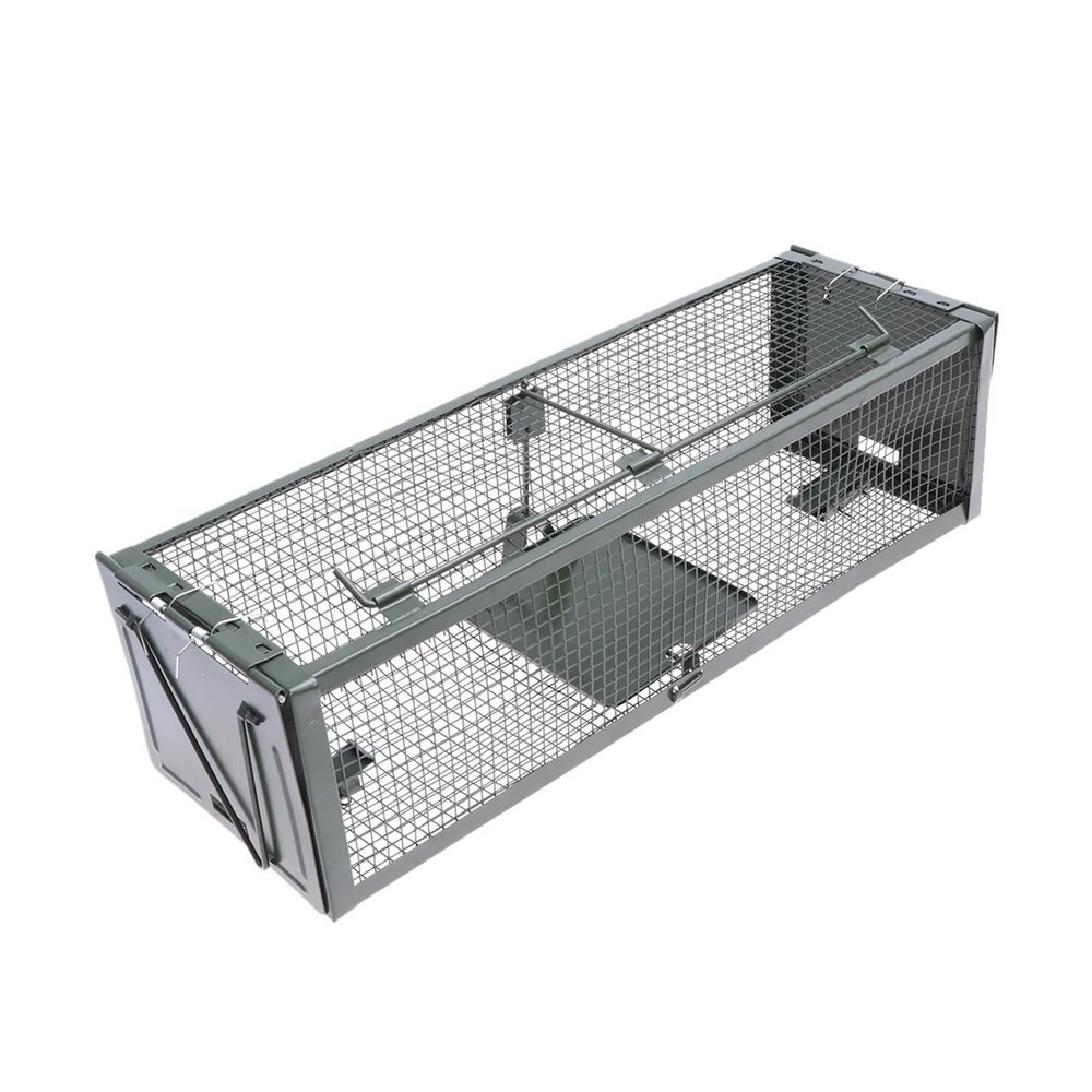 HLYTFV Rat Traps,Automatic Cycle Mouse Trap 1pcs Metal Cage Mousetrap Household Mousetrap