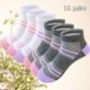 Bemeol Girls Socks 18 Pairs Kids Ankle Socks for Girls Cotton Sports Low Cut Athletic Sock(7-10 Years) view 4