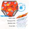 Max Shape 4 Packs of Potty Training Underwear for Girls with Supper Absorbent-Layer,Reusable Baby Toilet Training Pants Doughnut 2 Years view 3
