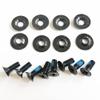 DUERDU Set of Snowboard Binding Screw Silver/Black Fits Snow Board Bindings Ski Accessories Outdoor Sport Parts Replacement//306 view 1