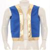 Manyakai Mens Retro Velvet Waistcoat Arabian Desert Prince Tank Vest Medieval Sleeveless Cardigan Royal Blue Small view 3