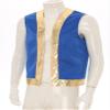 Manyakai Mens Retro Velvet Waistcoat Arabian Desert Prince Tank Vest Medieval Sleeveless Cardigan Royal Blue Small view 4
