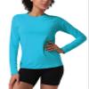 Pioneer Camp Women's UPF 50+ Sun Shirts Long Sleeve UV Protection Rash Guard Lightweight Quick Dry SPF Hiking Tops Outdoor Horizon Blue view 1