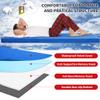 HOMBYS Portable Memory Foam Camping Mattress for Outdoor Sleeping, 3" Thick Waterproof Roll Up Camping Mattress Pad Mat for Travel Truck Bed Tent (Navy Blue, Small Single-72"x24"x3") view 2