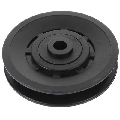 balacoo Cable Fly Machine with Wheel Bearings - Exercise Roller Fitness Tripod - Crossover Machine Nylon Pulley System - and Sport Pulley Wheel Replacement, Medium, Black, Z58WFO02611K