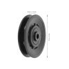 balacoo Cable Fly Machine with Wheel Bearings - Exercise Roller Fitness Tripod - Crossover Machine Nylon Pulley System - and Sport Pulley Wheel Replacement, Medium, Black, Z58WFO02611K view 4