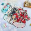 1Pcs Pet Shirts Hawaiian Pet Dog Polo T-Shirts Hawaiian Pet Clothes Beach Coconut Tree Print Pet Summer Shirt (M,Red) view 4