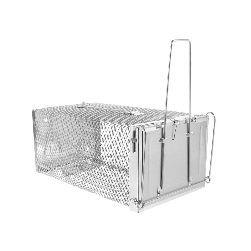 HLYTFV Rat Traps,Automatic Cycle Mouse Trap 1pcs Portable Household Mousetrap with Reusable Cage