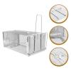 HLYTFV Rat Traps,Automatic Cycle Mouse Trap 1pcs Portable Household Mousetrap with Reusable Cage view 3