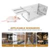 HLYTFV Rat Traps,Automatic Cycle Mouse Trap 1pcs Portable Household Mousetrap with Reusable Cage view 4