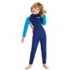 Boys Girls Wetsuit Set 2.5mm Long Sleeve Front Zip Thermal Wetsuit Swimsuits for Surfing Dive Snorkeling Water Sports view 2