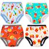 Max Shape 4 Packs of Potty Training Underwear for Girls with Supper Absorbent-Layer,Reusable Baby Toilet Training Pants Doughnut 3 Years view 1