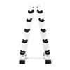 5 Tier A-Frame Dumbbell Rack, Solid Steel Dumbbell Holder Storage Stand, Dumbbells Free Weight Rack for Home Exercise