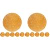 Totority 12pcs Mini Foosball Balls for Table Soccer Games Replacement Accessories for Standard Foosball Tables Smooth Footballs for Enjoyable Gameplay view 1
