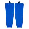 PEAR SOX Stock Polyester Pro-Mesh Ice Hockey Solid Socks for Senior, Junior Athletes - Breathable Mesh Inserts, Two Sewn-in Straps, Ergonomic Fit Elastic Ankle (Royal, Medium) view 1